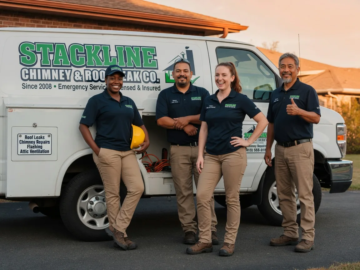 Chimney flashing repair company in North Concord, VT